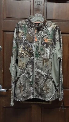 NWT REALTREE XTRA Full Zip Softshell Camo Jacket Men's Size XL Bushmaster - Image 1 of 4