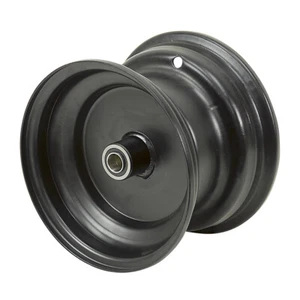 8" x 5.5" Steel Wheel Rim 3/4" Bore With Bearings 1-5079 - Picture 1 of 2