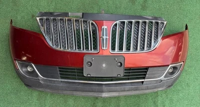 Cubierta de parachoques delantero Lincoln MKX 2011-2015 con rejilla y conjunto de luces antiniebla OEM D7 Foto 1 de 4