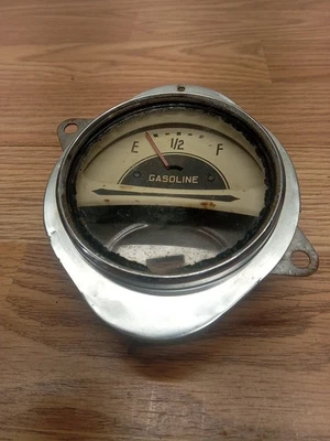 1936? GMC Pickup Truck Tablero Gasolina Medidor de Agua Cuadro Instrumento Rat Rod  Foto 1 de 4
