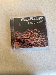 Black Sabbath w/ Ozzy Live At Last (1980) 1996 Remastered CD UK Import Disc VG+ - Foto 1 di 12