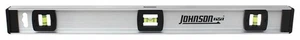 Johnson 1300-2400 Anodized Aluminum 3-Vial I-Beam Standard Level 24 L in. - Picture 1 of 1