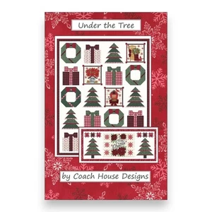 Under the Tree Quilt Pattern 55"x68" & 21"x51" by Barbara Cherniwchan - CHD-2036 - Picture 1 of 5