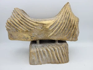 Ernst Günzkofer (1938-2016) scultura in bronzo astrazione monogr dat '19 - Foto 1 di 11