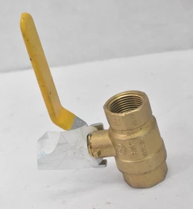 CMI 3/4" Brass Ball Valve Threaded Fitting 600 WOG Lead Free Genuine OEM - Picture 1 of 4
