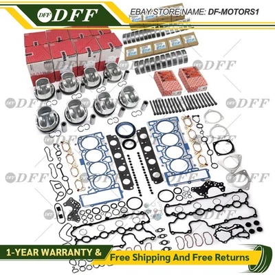 Engine Overhaul Rebuilding Pistons Gasket Bearings Kit for VW Audi Q7 A8 S5 4.2L - Image 1 of 4