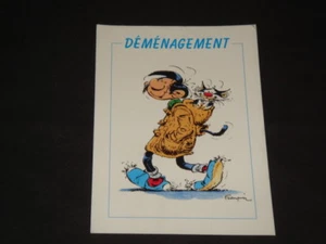 CARTE POSTALE FRANQUIN GASTON DÉMÉNAGEMENT 1994 - Picture 1 of 1