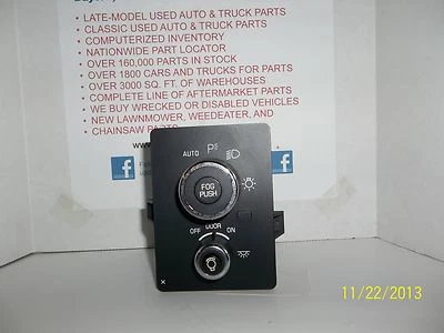 Interruptor de faros Buick Rendezvous 2005 con luces antiniebla  Foto 1 de 3