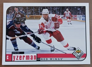 1998-99 UPPER DECK CHOICE STEVE YZERMAN OVERSIZED NHL HOCKEY CARD #2 NMMT SP BV - Picture 1 of 2