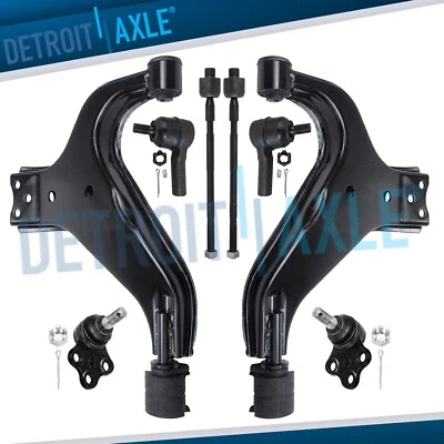 Front Lower Control Arms Tierods for 1996 - 2004 Nissan Pathfinder INFINITI QX4 - Image 1 of 4