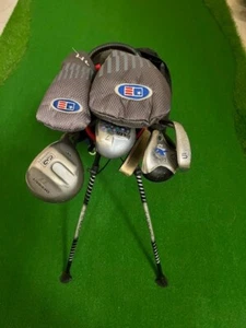 USKG Golf Bag W/7 Clubs - Taylormade, Callaway, Ping & US Kids Clubs Included - Picture 1 of 24
