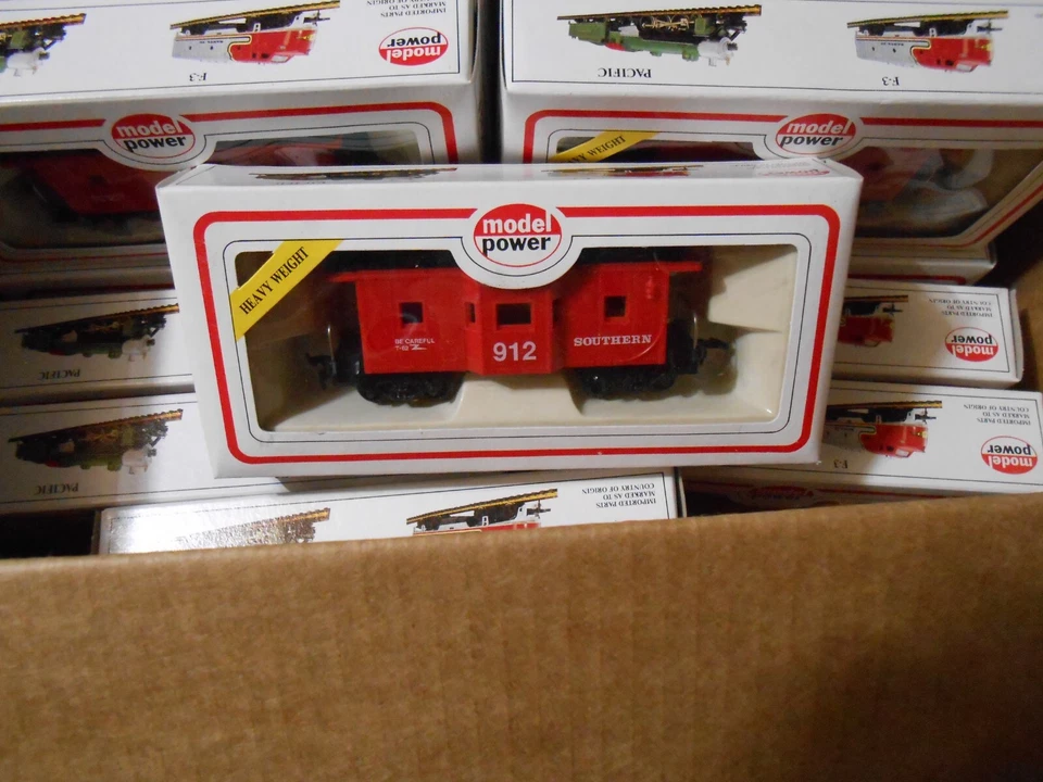 MODEL POWER BAY WINDOW CABOOSE #8244 [46] THE SAME [LOWEST ON eBay] B/NEW FREE S - Image 1 of 4