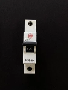 WYLEX NSB40 40 AMP B TYPE MCB - Picture 1 of 6