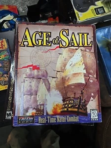 Talonsoft 1997 : AGE of SAILS - 1775 to 1820 - Real-Time Naval Combat New - Picture 1 of 11