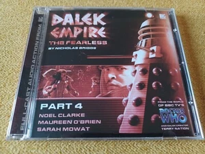 Dalek Empire 4.4: The Fearless Part 4 - Big Finish CD Doctor Who Noel Clarke - Picture 1 of 4
