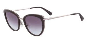 GAFAS DE SOL PARA MUJER LONGCHAMP LO633s 204 CHOCOLATE LILA MARRÓN DEGRADADO OJO DE GATO - Imagen 1 de 5