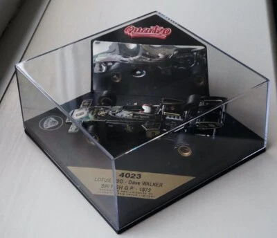 Quartzo Die Cast model 4023 Lotus 72D F1 British GP 1972 Dave Walker Formula 1 - Image 1 of 4
