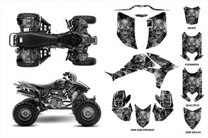 2004 - 18 Honda TRX 450 R gráficos gruesos duraderos 24 mil #9500 metal calavera zombie - Imagen 1 de 4
