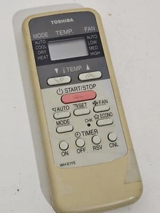 Télécommande pour climatiseur Toshiba WH-E1YE&udm Cache Ne Tiens Pas - Photo 1/2