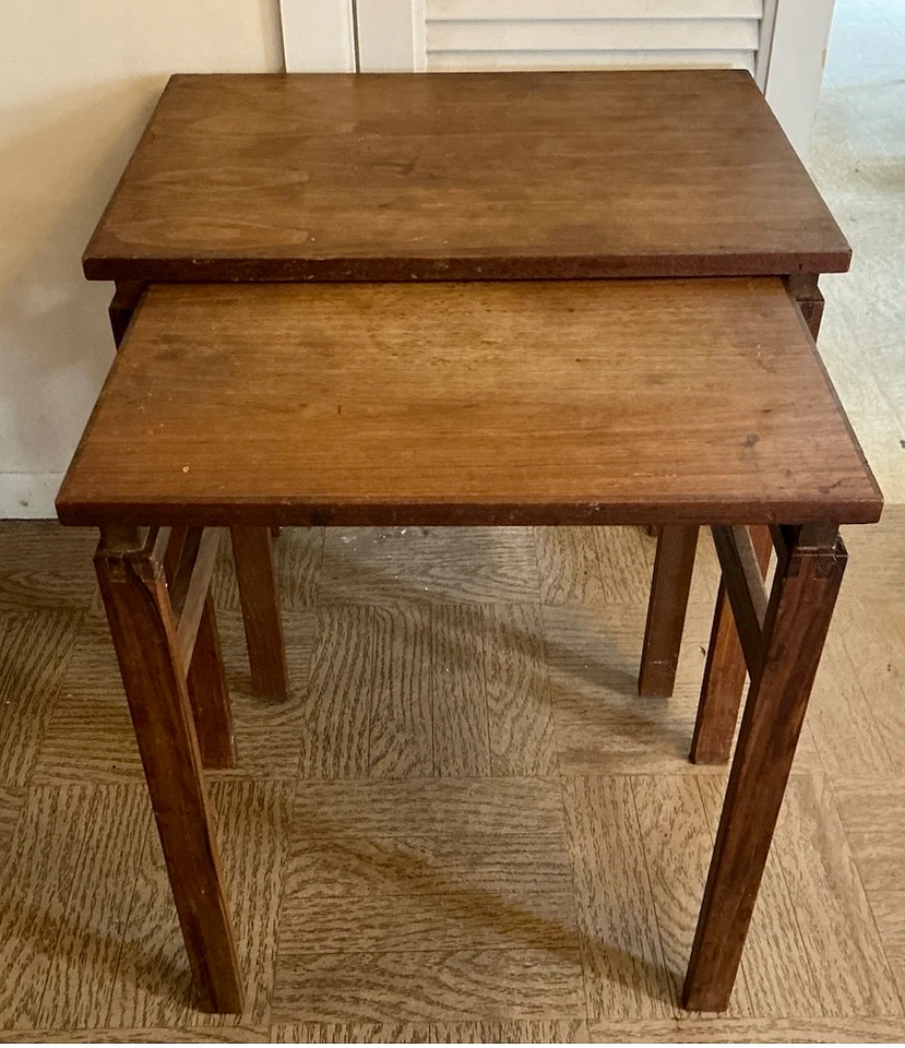 Mesas anidadoras danesas vintage Moreddi Mid-Century (2) Foto 1 de 4