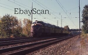 Original 35 mm Ektachrom Rutsche PPR Pennsylvania Eisenbahnzug 1964