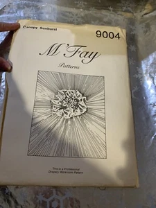 ❤️Vintage M'fay 9004 Canopy Sunburst Pattern Sewing - Picture 1 of 1