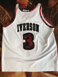 Allen Iverson Camo Reebok Jersey Sz L - Picture 1 of 5