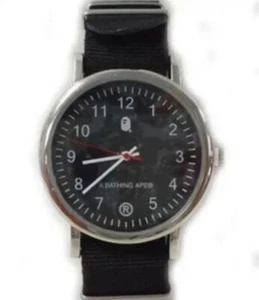 Reloj Militar A BATHING APE BAPE Bigface Japón Limitado Nuevo - Imagen 1 de 5