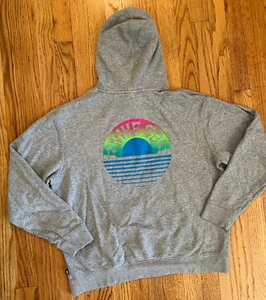 Nike SB grauer Pullover Hoodie Größe M Skateboarding Skate buntes Logo - Bild 1 von 18