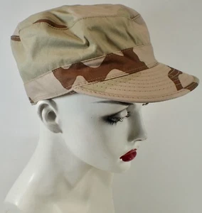 SEKRI Industries Desert Camouflage Cap w/ Earflaps Class 1 Size 7 NOS - Picture 1 of 10
