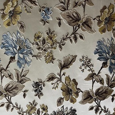 Luxe Jacquard Floral Fabric, 54" Wide, for Upholstery Window Craft, Sold by Yard - Image 1 of 4