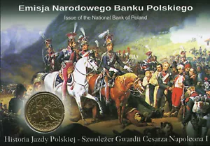 2 Zloty 2010 - Szwolezer - Napoleonic Light Cavalry - Coin in Blister - Picture 1 of 2