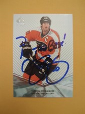 Chris Pronger Signed Philadelphia Flyers Card Personalized 