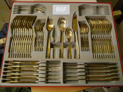 BSF Besteck Madame 109 -  48 Teile  versilbert 90 - viele Teile unbenutzt - Bild 1 von 3