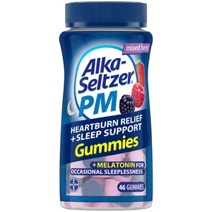 Alka Seltzer PM Heartburn Relief & Sleep Support - 54 Gummies - Picture 1 of 1
