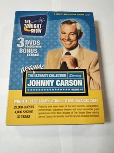 The Tonight Show - The Ultimate Johnny Carson Collection -3 Disc DVD.  - Picture 1 of 4