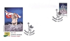 2023 - TURKISH CYPRUS - CHAMPION ANGELS - FDC - Picture 1 of 3