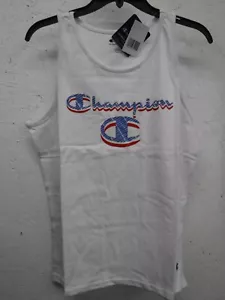 BOYS XLARGE 18/20 CHAMPION TANK TOP WHITE ATHLETICWEAR SHIRT NWT #21398 - Picture 1 of 1