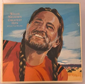 WILLIE NELSON – GREATEST HITS (& SOME THAT WILL BE) - VINYL 2XLP 1981 CBS VG+ A9 - Picture 1 of 2