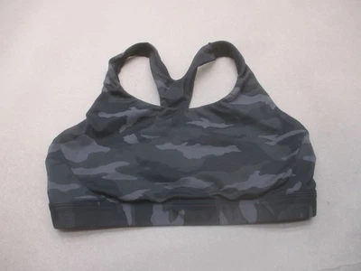 Athleta Size L Women Multicolor Camo Wireless Unlined Pull On Sports Bra 10K - Image 1 of 4