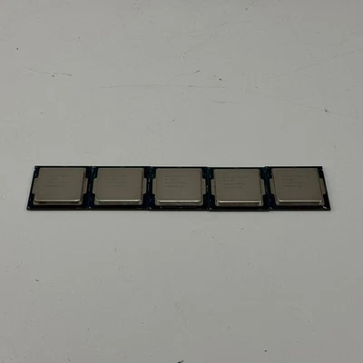 Lot of 5 Intel Core i3-6100 3.7GHz LGA1151 Dual-Core Processors - Image 1 of 4