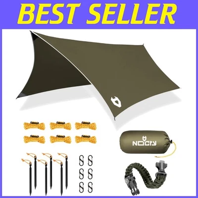 Lightweight Waterproof Camping Tarp 12x10 ft - Image 1 of 4