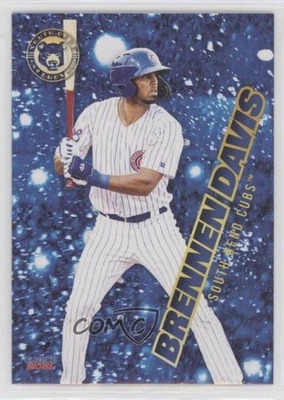 2021 Choice South Bend Cubs Brennen Davis #07 Rookie RC - Image 1 of 2