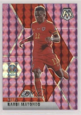 2021 Panini Mosaic UEFA Euro 2020 Purple Mosaic Prizm /49 Rabbi Matondo #199 - Image 1 of 2