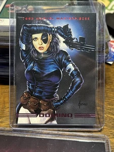 1993 SkyBox Marvel Masterpieces Domino #46 - Bild 1 von 2