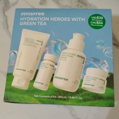 Héroes de hidratación de té verde innisfree con ácido hialurónico ¡¡¡¡NUEVO!!!!️ Foto 1 de 3