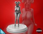 Wütende Playboy Bunny Miniatur Erotik Pinup Figur Detaillierter 3D Druck NSFW
