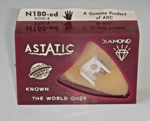 Vintage Astatic N180-ed Stylus ADC R20X/E Diamond Needle PS-715 SP772D 2215D NOS - Picture 1 of 5