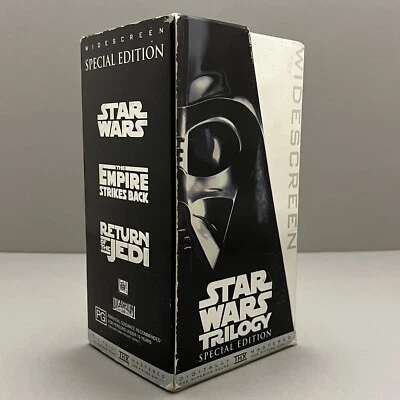 Star Wars Trilogy VHS Box Set Widescreen Special Edition 1997 Complete - Image 1 of 4