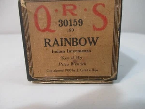 QRS Player Piano Rolld Rainbow Indian Intermezzo 30159 Percy Wenrich 1908 - Picture 1 of 3